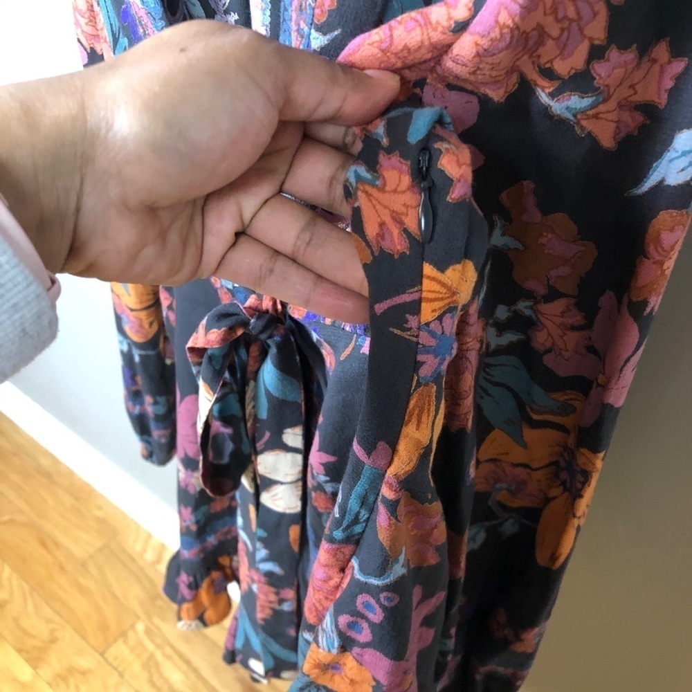Free People Violet Hill Printed Tunic Dress Size 2 - Picture 8 of 12